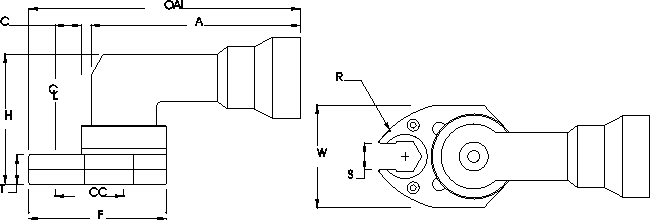 Offset tubenut Cad